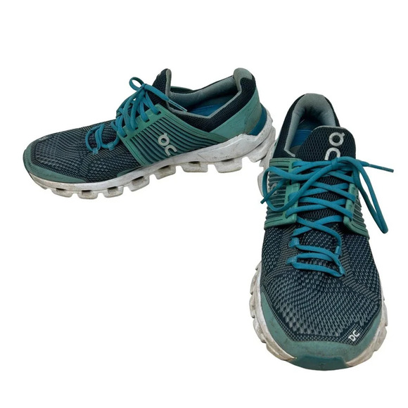 On Running Cloudswift Running Shoe In Teal/ Storm Women's Size 9 - Picture 6 of 8